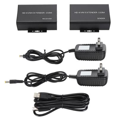 HD KVM Extender Full HD 1080P Несжатая передача по одному кабелю Cat 5e 6 до 150 м HD