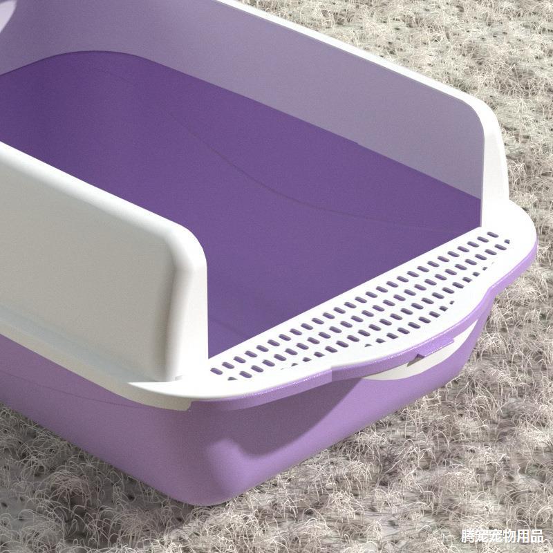 Кошачий лоток Полузакрытый большой кошачий туалет с защитой от брызг, лоток для кошачьих фекалий с защитой от запаха и песка, принадлежности для кошачьего лотка