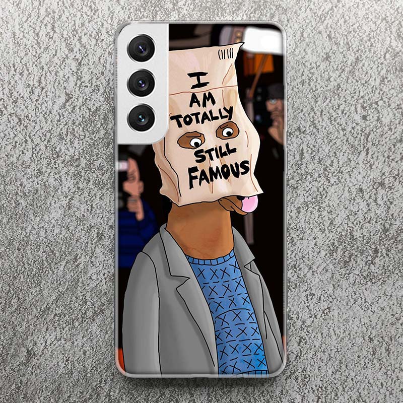 Мультяшный B-BoJack Horseman Принт Мягкий Чехол для Samsung Galaxy S25 S24 S23 S22 Ultra S21 Plus S20 FE Чехол для Телефона S10 + Узор Co
