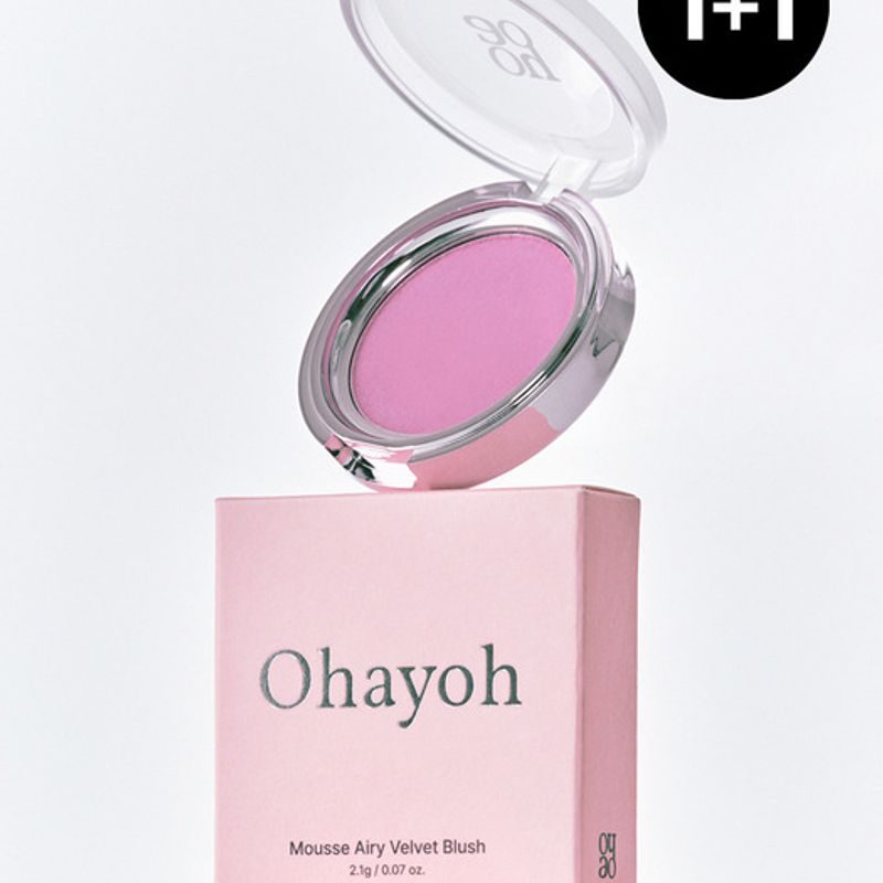 Ohayoh Мусс Воздушные Бархатные Румяна (Выберите 2 из 5) 2.1г