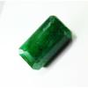Natural Green Emerald Loose Gemstone Colombian Baguette Shape 27 ct for Jewelry Making and Crafts