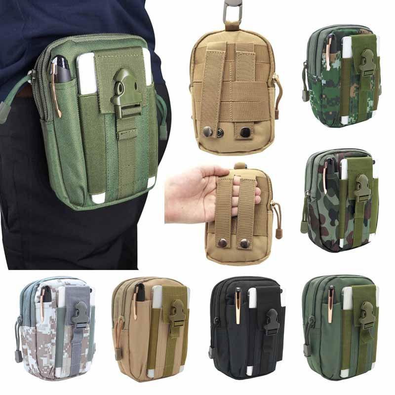 Нейлоновая Тактическая Многоцелевая Подсумок Molle EDC Универсальный Гаджет Поясная Сумка Инструмент