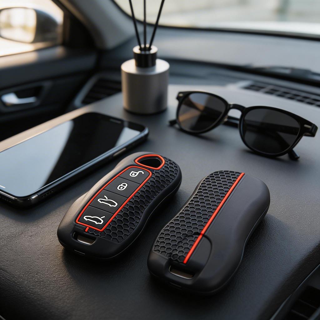 Силиконовый Чехол для Ключа Автомобиля для Porsche Panamera Macan Cayenne 92A Boxster Carrera Cayman 911 981 991 918 Резиновый Чехол-Оболочка для Пульта