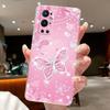 Phone Case For OnePlus 9 Pro 9R 9RT Flower Butterfly Capa One Plus 9R 9RT 9 9Pro Cases Soft Silicone Transparent TPU Jelly Cover