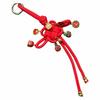 Retro Chinese Phone Chain Cute Fortune God Keyring Hand-woven Plutus Lucky Keychain  Decoration