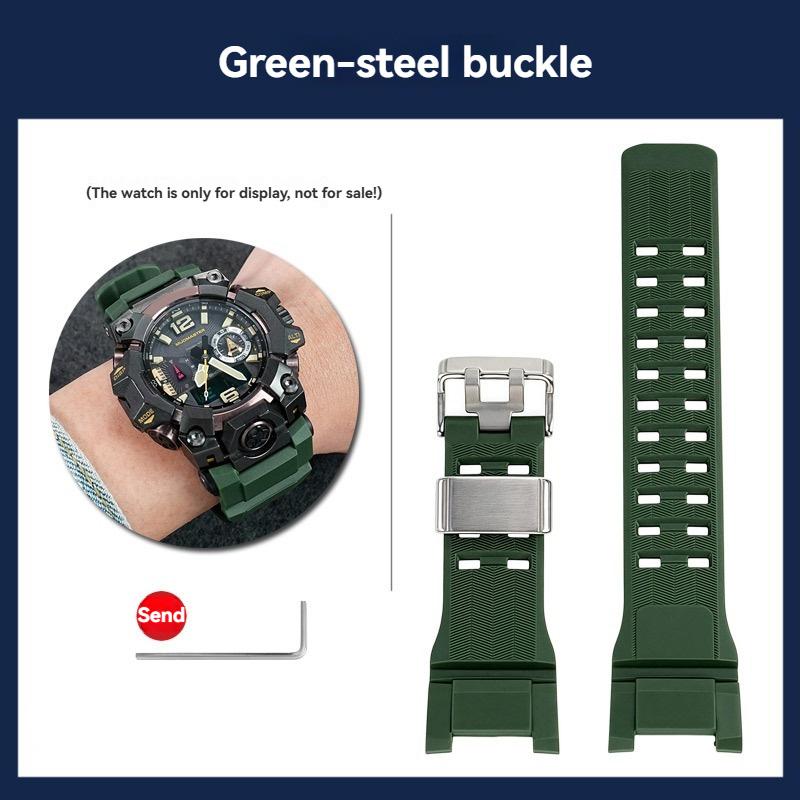 Для Casio G-SHOCK Big Mud King 3-го поколения 5713 GWG-B1000-1A GWG-B1000-3A GWG-B1000EC серии полимерный силиконовый ремешок для часов