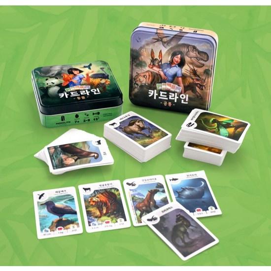 Asmodi Card Line Dinosaur Board Game, популярная корейская игра