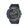 Женские часы Baby-G BGA-150FL-1AJF [Элегантные цветы, цветочный циферблат, серия черный] Круглые часы черного цвета