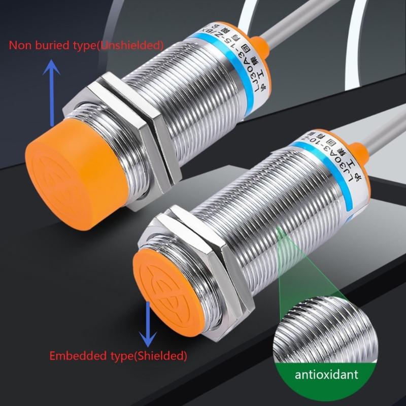 Efficient LJ30A3 Cylindrical Inductive Proximity Sensors Switches Suitable for Lathes Machine Tool Precise Machinery Use