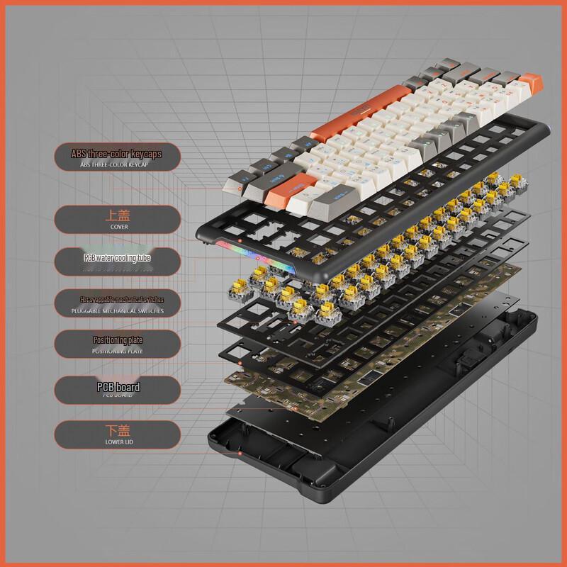 K610 Triple-Mode RGB Mechanical Gaming Keyboard