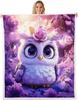 Erosebridal Dragon Sherpa Blanket Japanese Ukiyoe Throw Blanket Exotic Animal Twin 60X80 Ancient Loong Phoenix Fleece Blanket