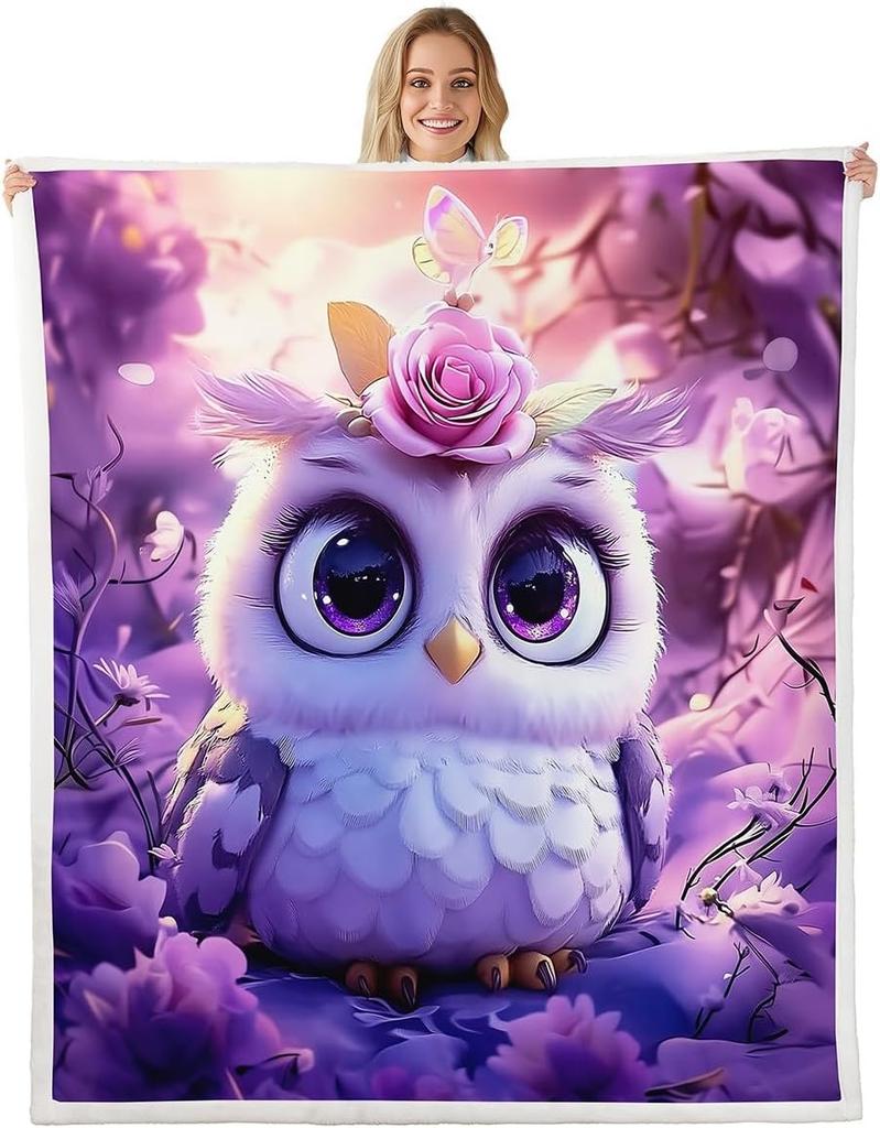 Erosebridal Dragon Sherpa Blanket Japanese Ukiyoe Throw Blanket Exotic Animal Twin 60X80 Ancient Loong Phoenix Fleece Blanket