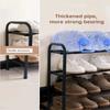 Adjustable Storage Shoe Storage Organizer Flexible Storage Adjustable Shoe Rack  Doorway