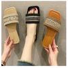 Fashion Shoes Low Slippers Soft Slipers Women Slides Fashion Shale Female Beach Comfort Flat 2024 Luxury Rubber Basic