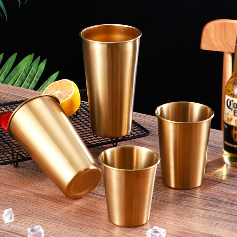 Anyi Portable Outdoor 304 Stainless Steel Single Layer Cup