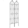 2 Packs Metal Garden Trellis for Climbing Plant Support 87x20 in Rustproof