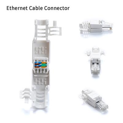 Кабель Ethernet без обжима, разъем с кристаллической головкой без инструментов, разъем Cat6 Rj45