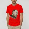 Padre Pio Unisex T Shirt Funny Tees Short Sleeve Round Neck TShirts Cotton Printed Tops