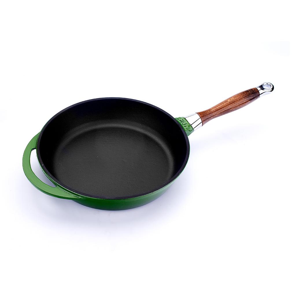 Lava Чугунная круглая сковорода серии Heritage.  Горка. Ø 28см. 