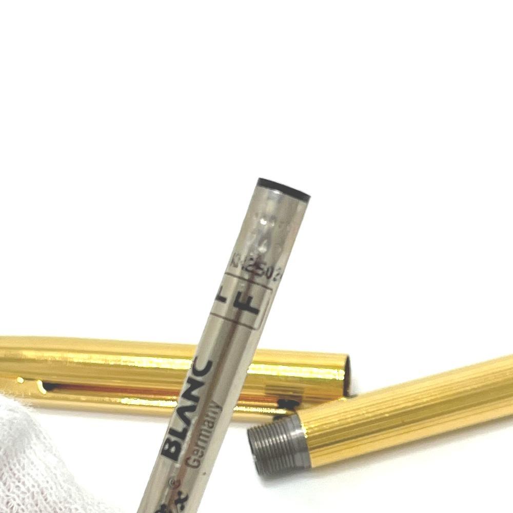 MONTBLANC Nonbreath Pens, stationery Ballpoint pen Metal Gold