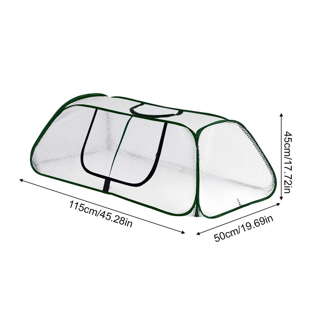 Чехол от заморозков для садовых грядок Дышащая сетка Аксессуары для посадки с молнией Чехлы для защиты растений от заморозков для улицы Зима