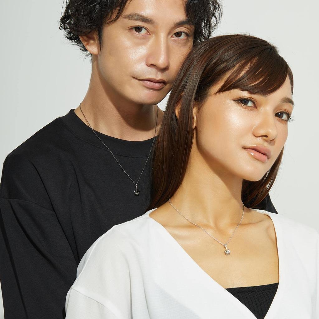 [Lala Christie] Pair Necklace La Corona [PAIR Label] cp5721-p