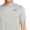 Nike Футболки мужские серые с круглым вырезом прямого кроя DX0990-063