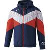 Mizuno Ветровка Тренировочная Темно-синяя x Размер M Куртка N-XT, Одежда, 32JE1745, Красный,
