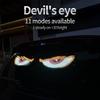 Светодиодная пиксельная панель с матрицей для грузовика Devil Eye, граффити, прокрутка текста, световая панель Devil Light Stickup Car Ey B8A2
