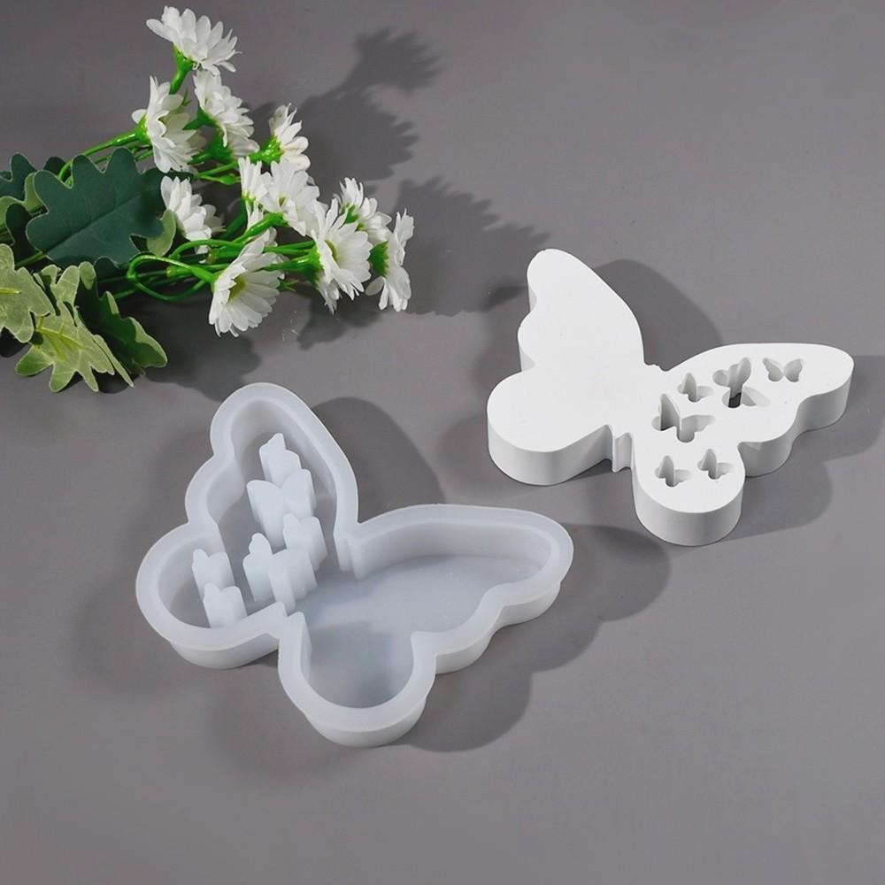 3D Butterfly Silicone Mold Silicone Material Craft Making Mold Creative DIY Clay Mold  Craft Making