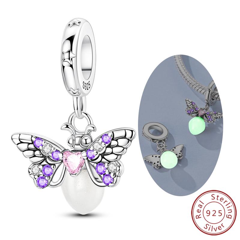 Оригинальные медные шармы, бусины, подвески, кленовый лист, белка, бабочка, кошка, бусины, подходят для браслетов, женское ювелирное украшение, аксессуар