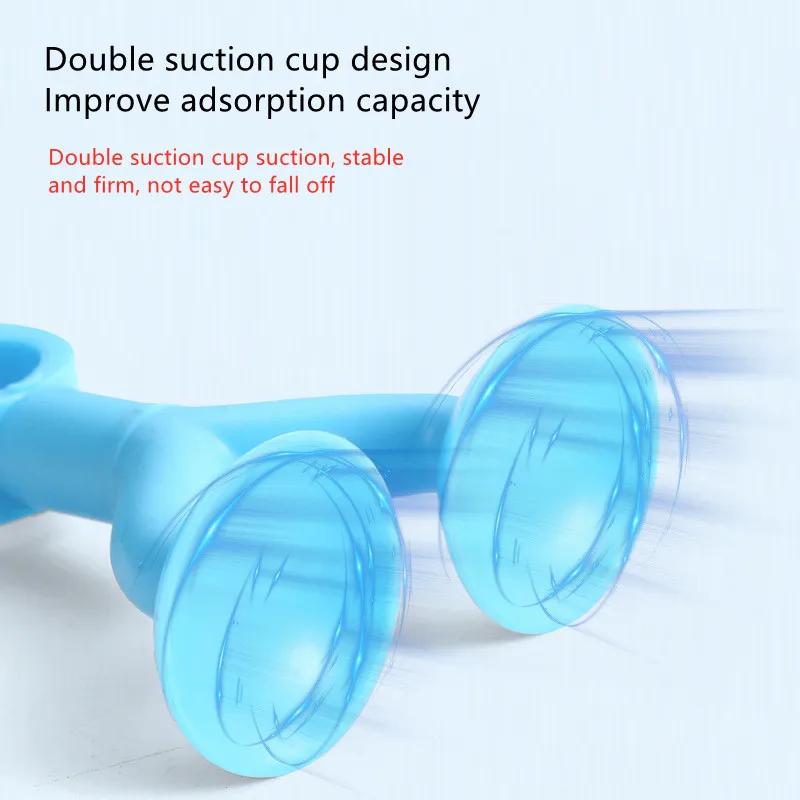 Silicone Anti-Collision Door Stopper Suction Cup Type Door Handle Cover Silence Protection Pad Wall Protection Doorknob Bumper