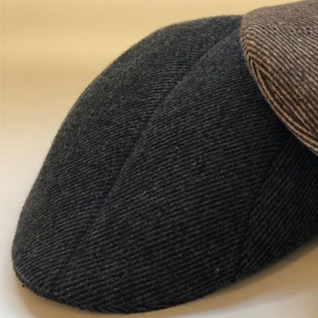 Middle-Aged And Elderly Woolen Baseball Cap Men'S Winter Casual Thickened Warm Cotton Hat Outdoor Riding Cap
