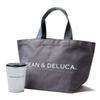 Dean and Deluca Tote Bag Gray S & Tumbler Gift