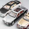 RNV4  1:24 Mercedes-Benz Maybach GLS600 Alloy Model Car Diecast Toy Car Simulation Sound & Light Vehicle Toys Model Gifts For Kids C98