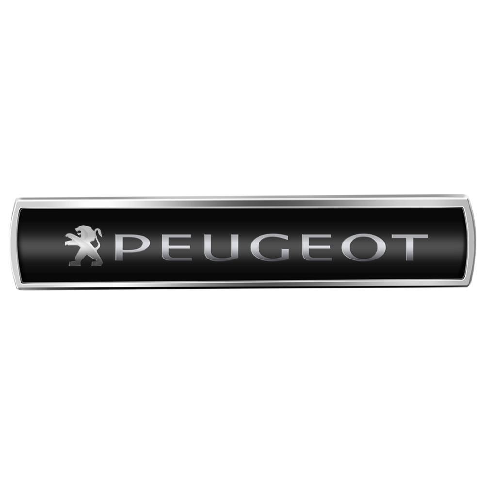 1pcs Metal Car Styling Emblem Car Body Side Window Badge Sticker For Peugeot 207 508 3008 206 208 407 308 508 307 106 108