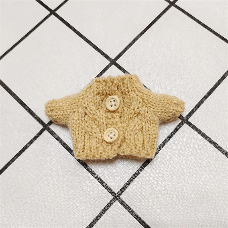 Аксессуары для одежды для куклы Лабубу: Свитер, кардиган и шарф (Кукла в комплект не входит.) - В наличии