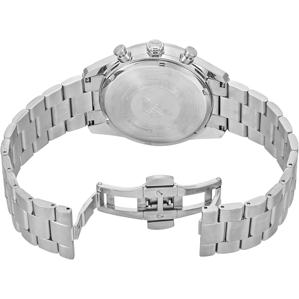 Мужские серебряные часы Emporio Armani NA AR11637