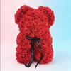 Rose Preserved Flower Bear Wedding Dress Gift Box for Valentine's, Birthdays, Proposals, and Creative Gifts for Girlfriend