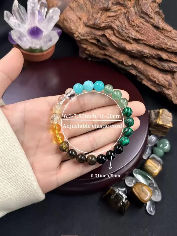 6 Styles Bracelet,Money Bracelet,Empath Protection Bracelet,Grounding & Protection Bracelet,Self-Love Bracelet