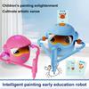Детский робот для рисования Ранние развивающие игрушки со 100 карточками Дошкольные обучающие занятия Подарки на день рождения и Рождество для мальчиков и девочек