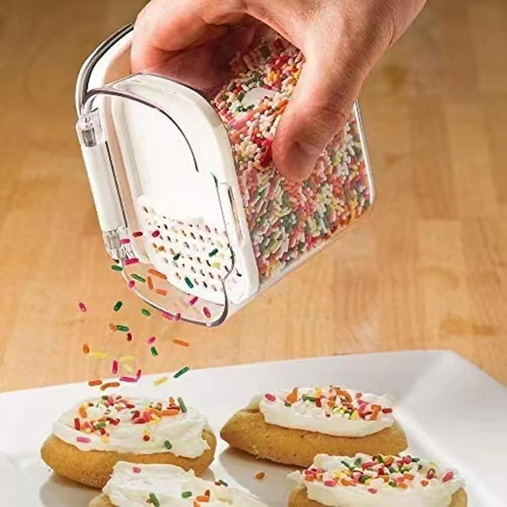 Containers, Baking Storage Set,Baking Storage Containers With Lids Airtight For Flour And Sugar