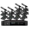HuiDu HD-8820 Профессиональная проводная система конференц-микрофонов на гибкой стойке (Китайская версия)