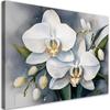 Canvas Print, Orchid Flower Abstract