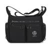 Unisex Crossbody Bag with Multi-pockets – Large Capacity Water-Resistant Sling Pack, for Commute & Travel