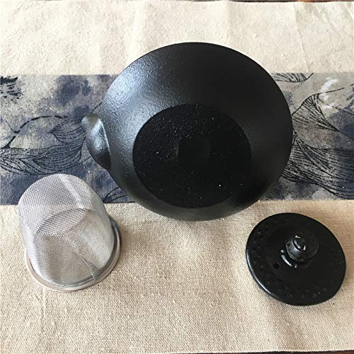 Hwagui Iron Kettle Iron Replenishment IH Compatible Teapot Direct Fire Kettle IH Hail 300ml