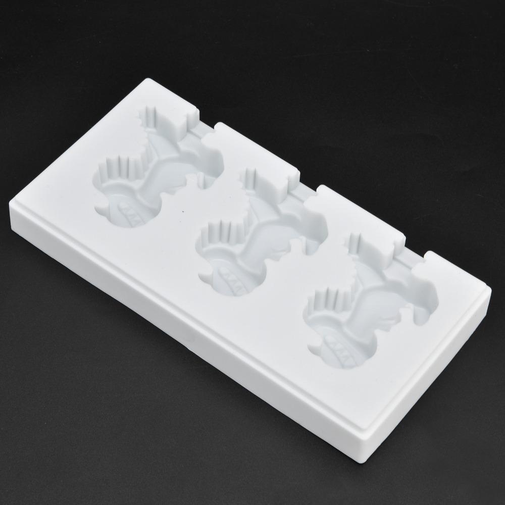 Dinosaur Shape Silicone Ice Bar Mold Heat Resistant Ice Pop Mold DIY Popsicle Making