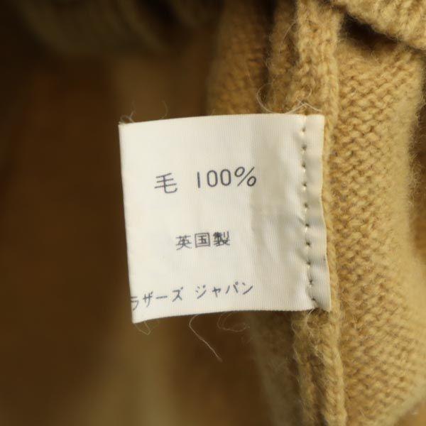 Brooks Brothers Сделано в Англии Кардиган с длинным рукавом и V-образным вырезом 36 Желтый Женский Б/у