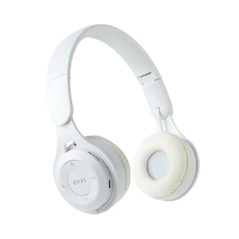 Гарнитура Bluetooth Y08 Heavy Bass Foldable Macaron — беспроводные наушники с креплением на голове