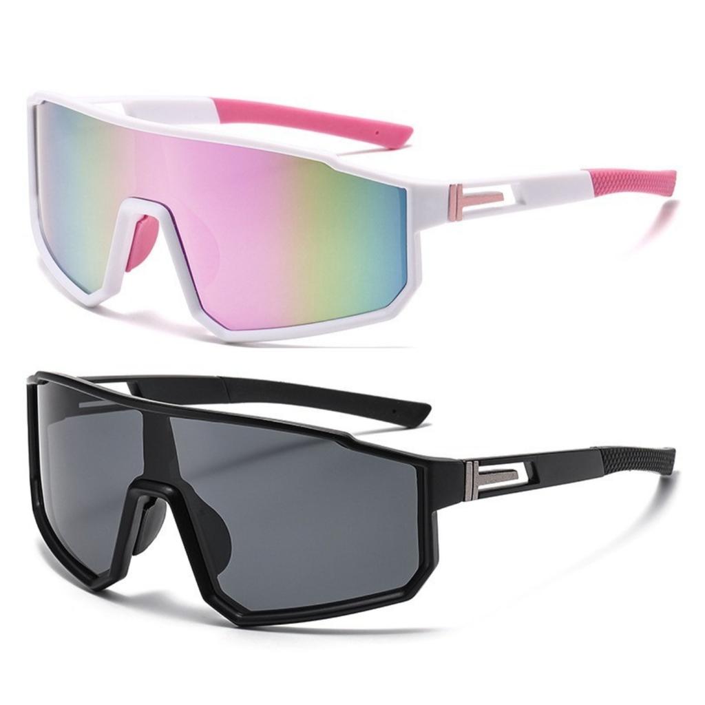 2 шт. Велосипедные очки для активного отдыха, повседневные велосипедные солнцезащитные очки для мужчин и женщин, UV400